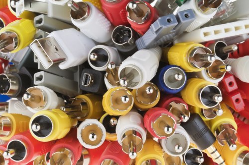 Close-up of a worker removing garden debris during a residential garden clearance in Sanderstead
